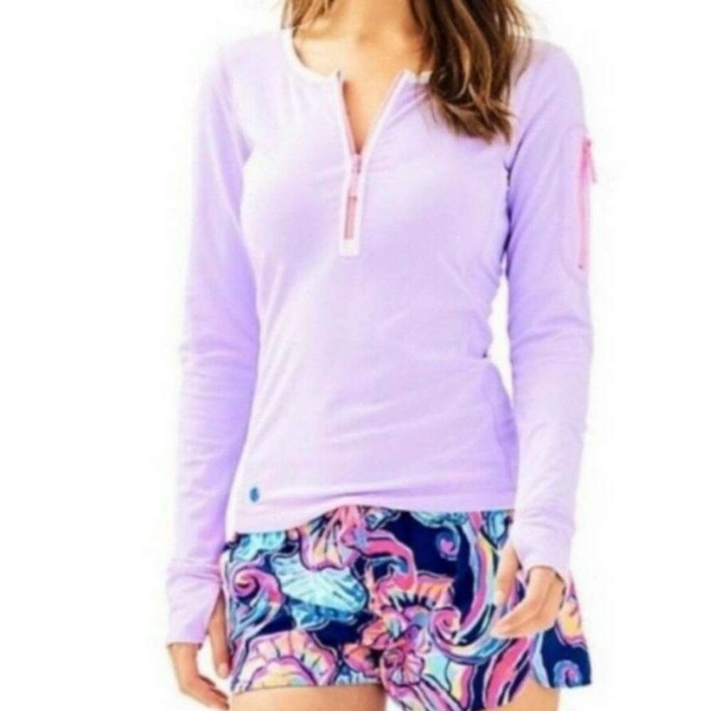 Lilly Pulitzer NWT Luxletic Kona Long Sleeve Top